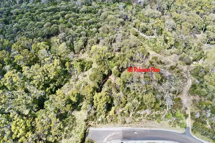Second view of Homely land listing, 40 Rubicon Rise, Northdown TAS 7307