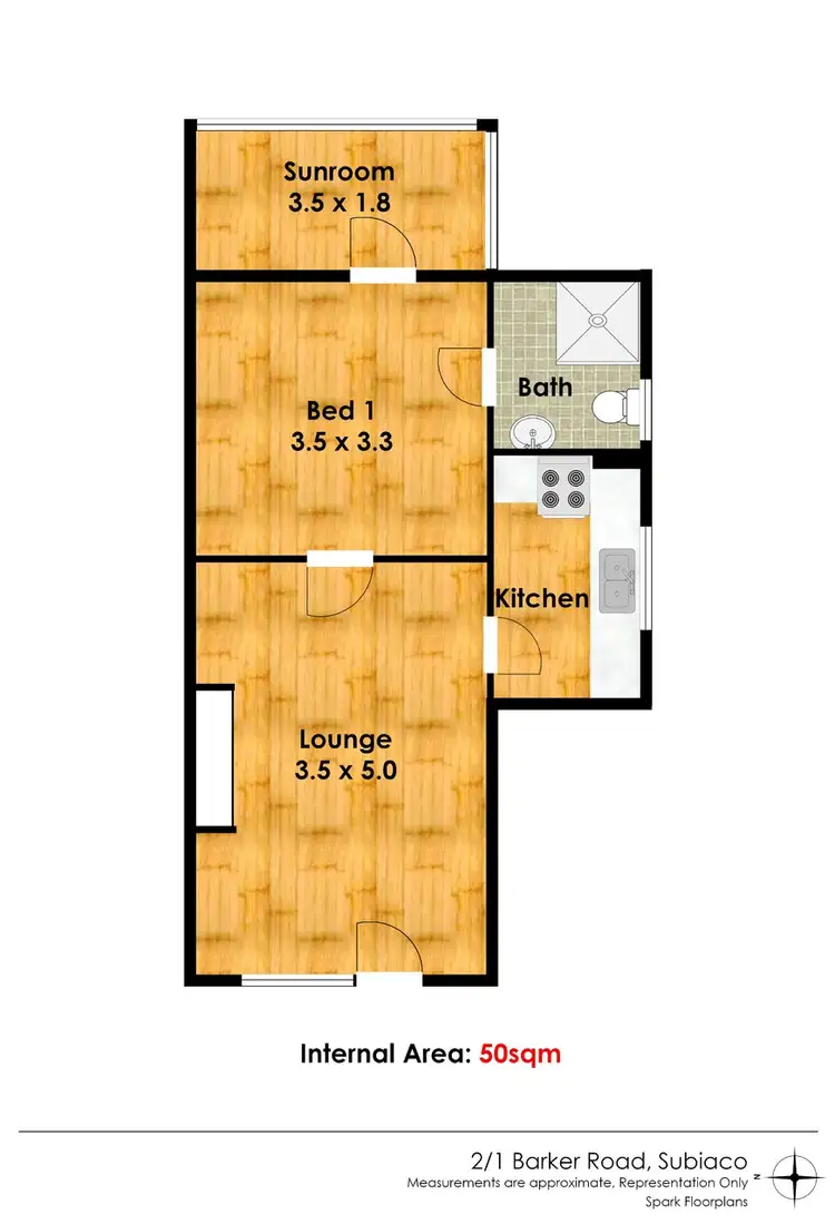 Third view of Homely apartment listing, 2/1 Barker Road, Subiaco WA 6008