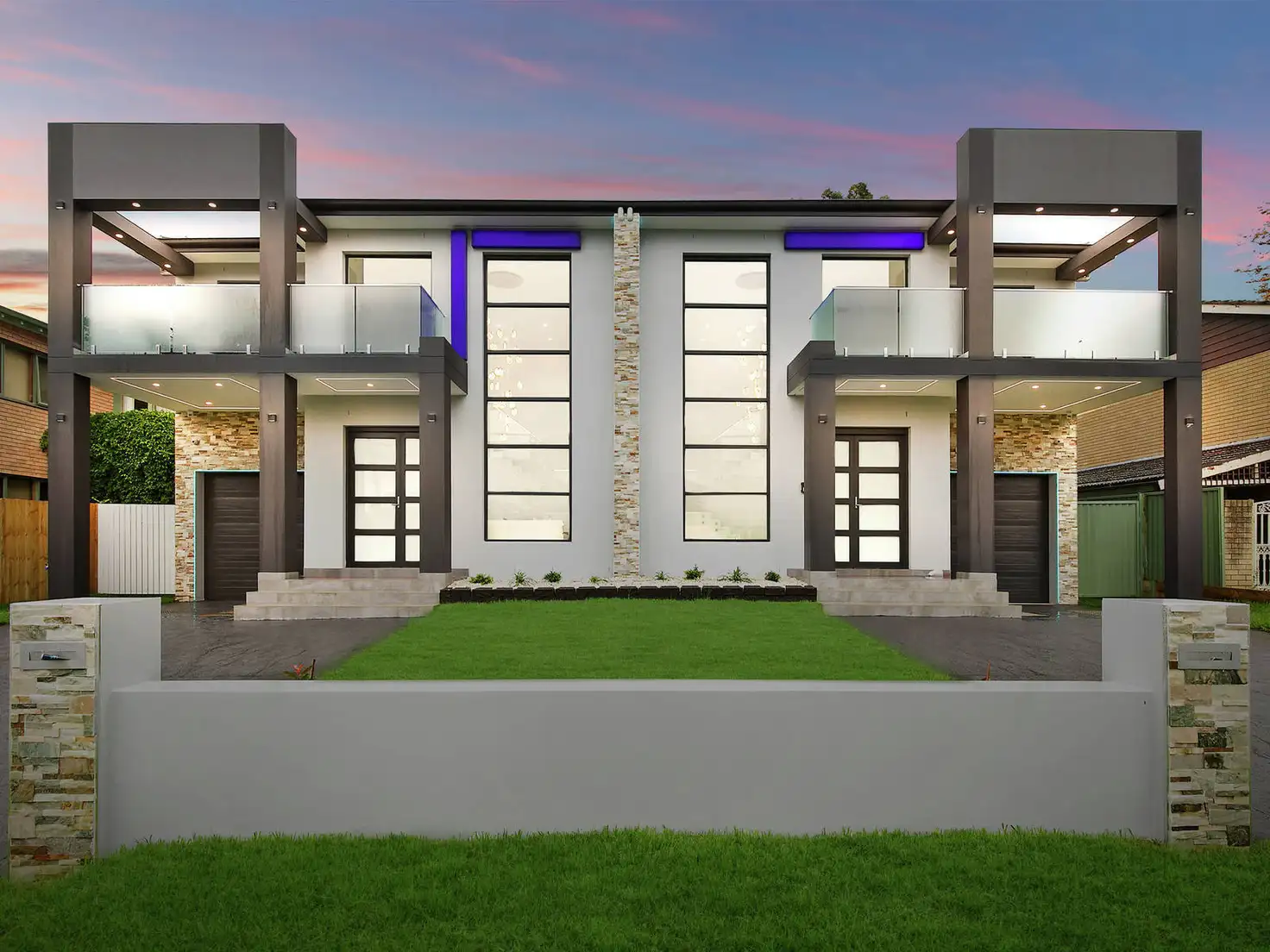 Main view of Homely semi-detached listing, 25 Tulong Ave Avenue, Oatlands NSW 2117