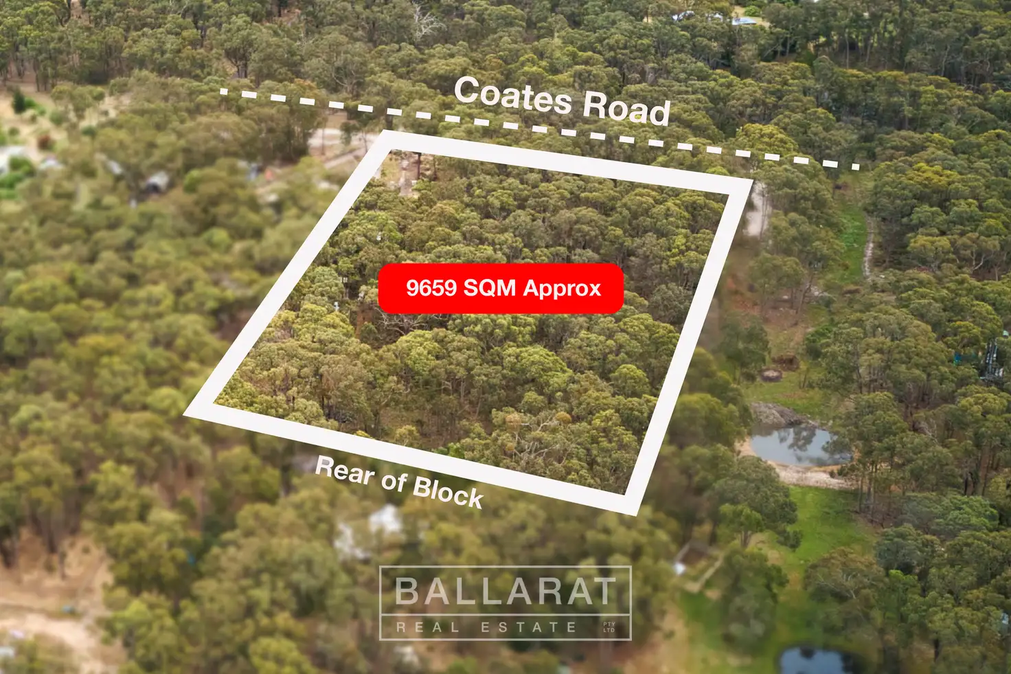 Main view of Homely land listing, LOT 4 Coates Road, Snake Valley VIC 3351