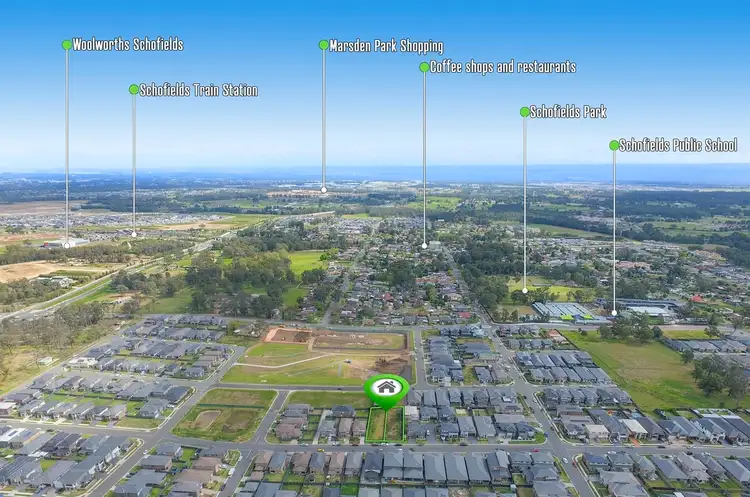 Second view of Homely land listing, LOT 217, 217 Whitechapel Avenue, Schofields NSW 2762