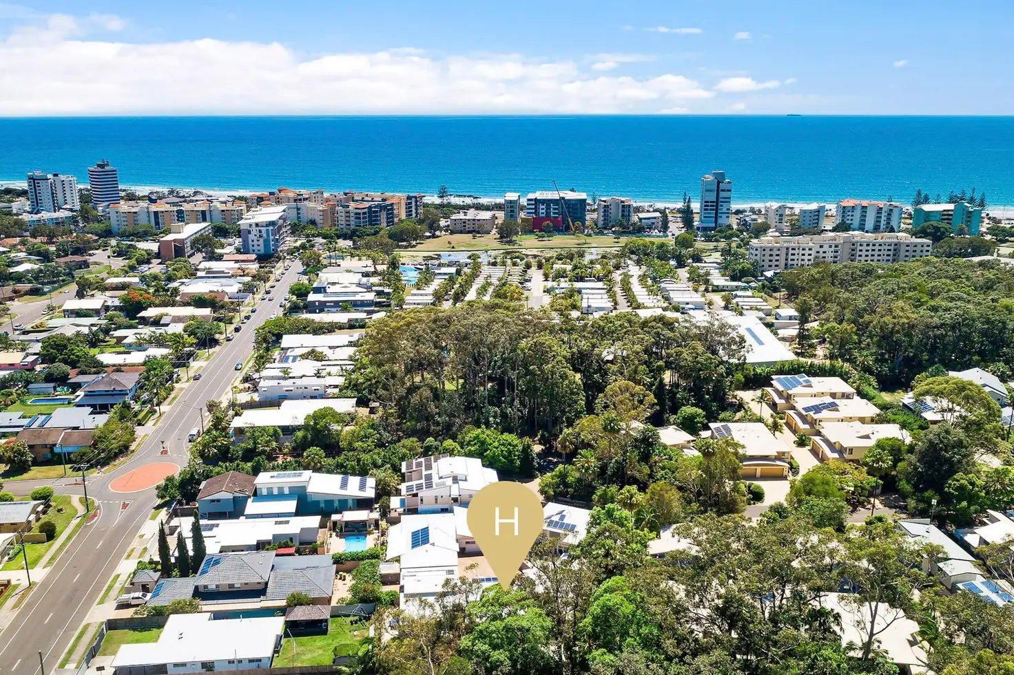 Main view of Homely unit listing, 7/2-4 Tranquil Place, Alexandra Headland QLD 4572