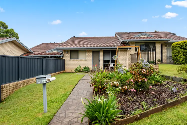 Main view of Homely villa listing, 2/59 Perry Drive, Coffs Harbour NSW 2450