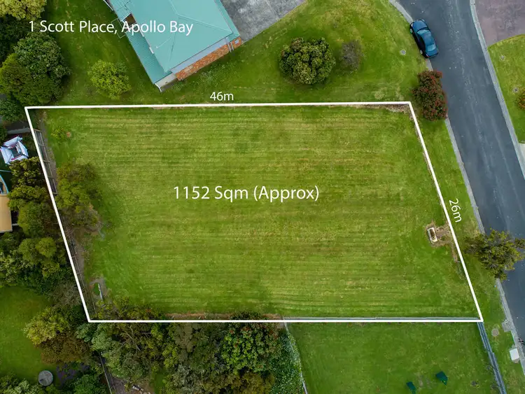 Second view of Homely land listing, 1 Scott Place, Apollo Bay VIC 3233