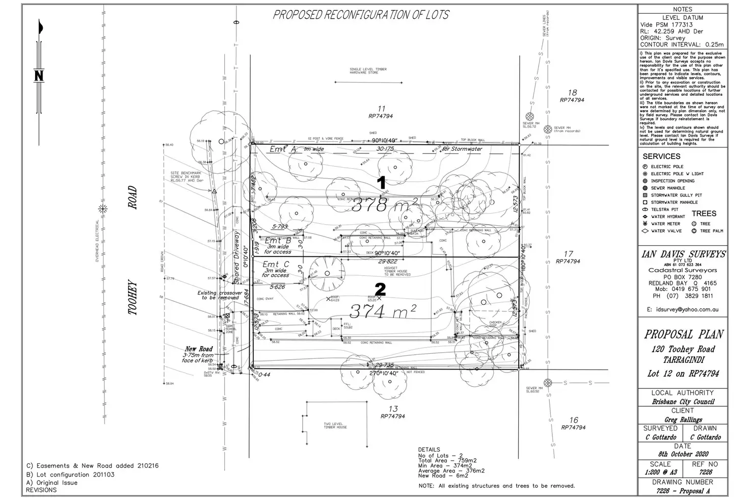 Main view of Homely land listing, 120 Toohey Road, Tarragindi QLD 4121