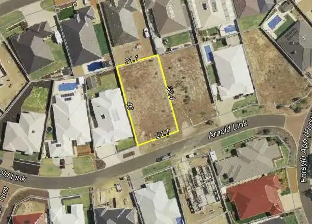 Main view of Homely land listing, 8 Arnold Link, Australind WA 6233