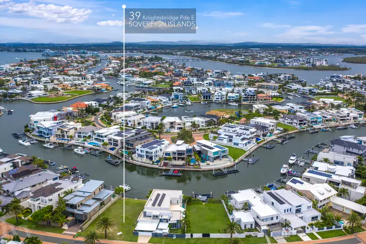 Second view of Homely land listing, 39 Knightsbridge, Sovereign Islands QLD 4216