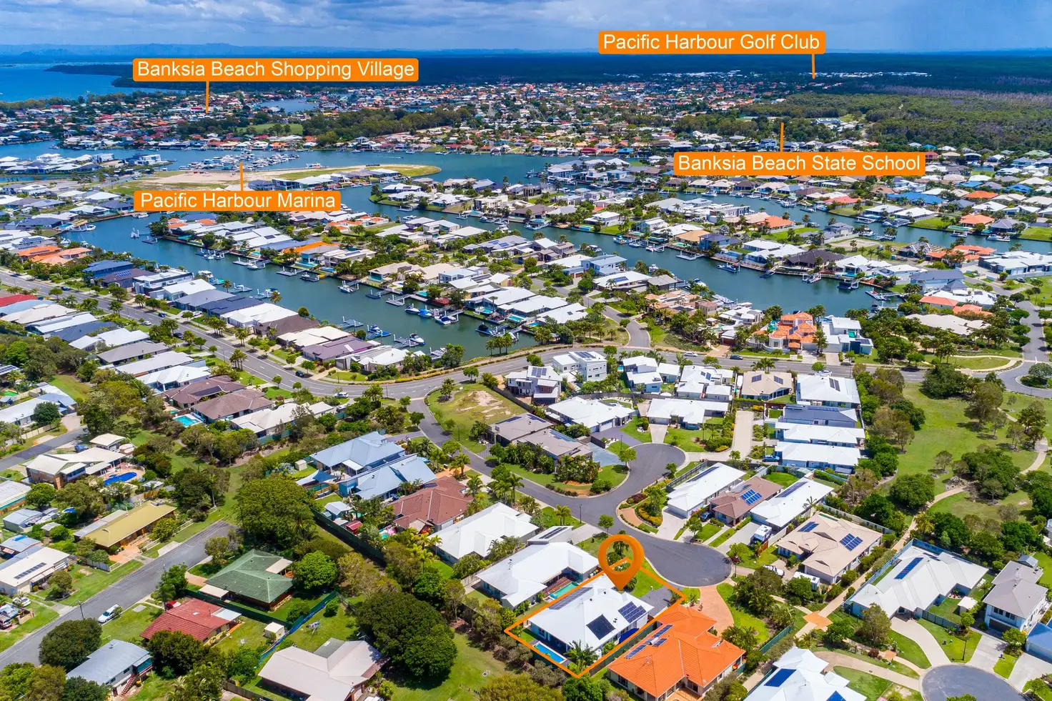 Main view of Homely house listing, 14 Whitehaven Place, Banksia Beach QLD 4507