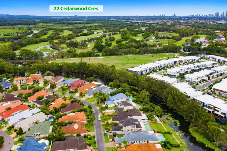 Fourth view of Homely house listing, 22 Cedarwood Crescent, Robina QLD 4226