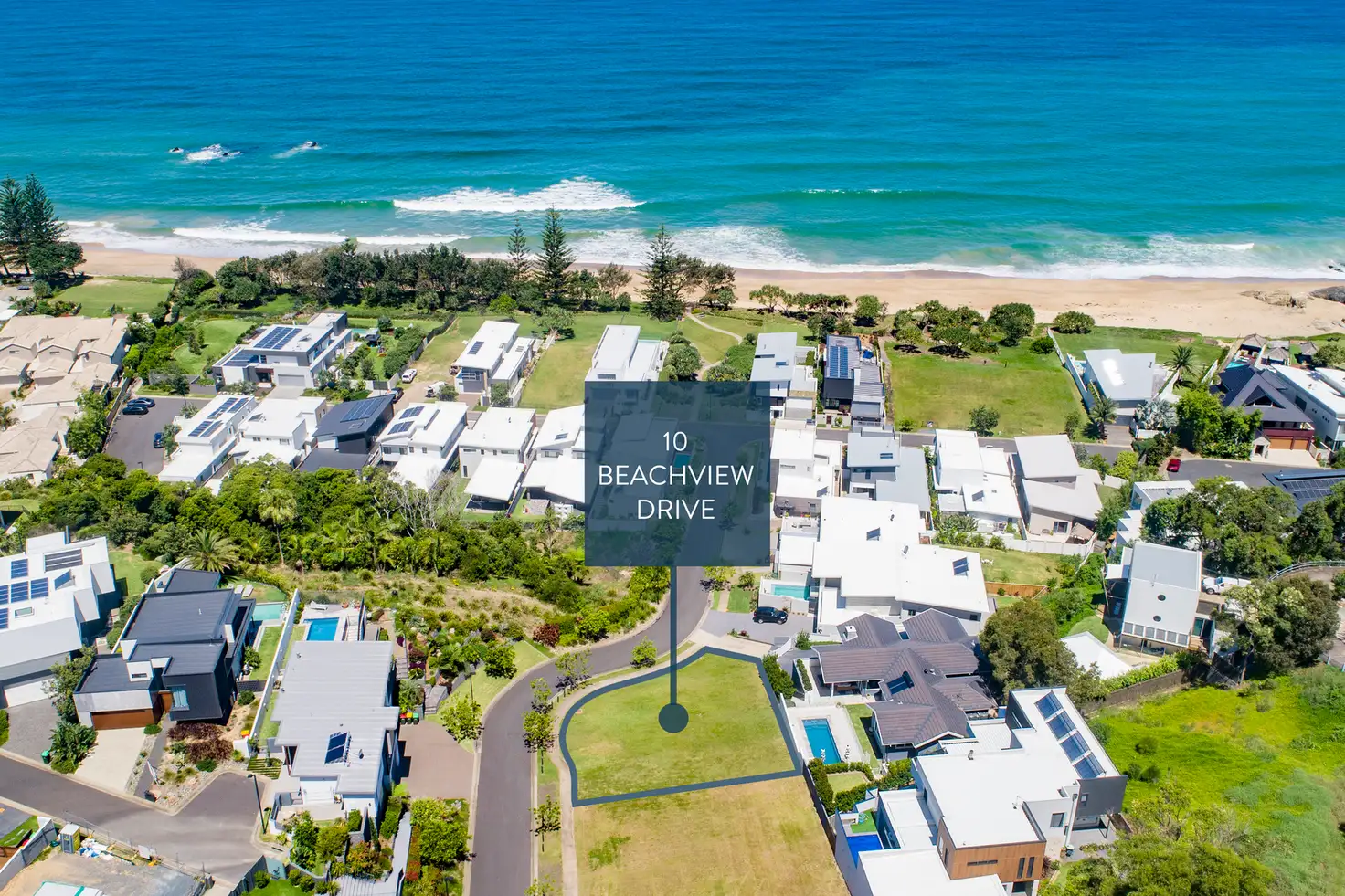 Main view of Homely land listing, 10 Beachview Drive, Sapphire Beach NSW 2450
