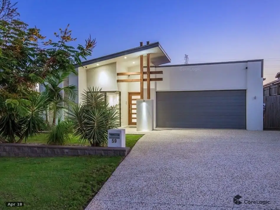 Main view of Homely house listing, 59 Huggins Avenue, Yarrabilba QLD 4207