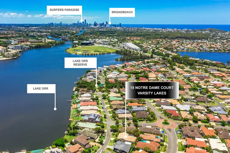 Third view of Homely house listing, 18 Notre Dame Court, Varsity Lakes QLD 4227