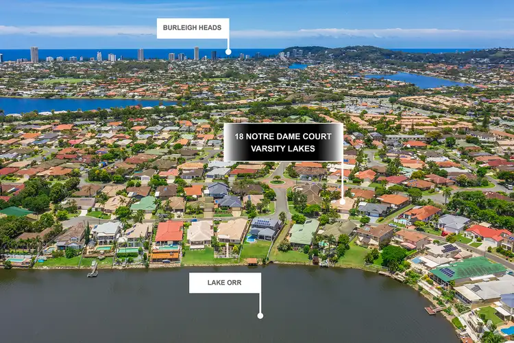 Fourth view of Homely house listing, 18 Notre Dame Court, Varsity Lakes QLD 4227