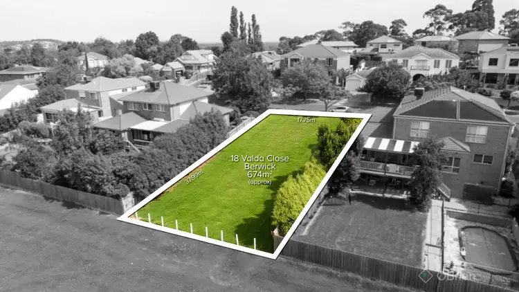 Main view of Homely land listing, 18 Valda Close, Berwick VIC 3806