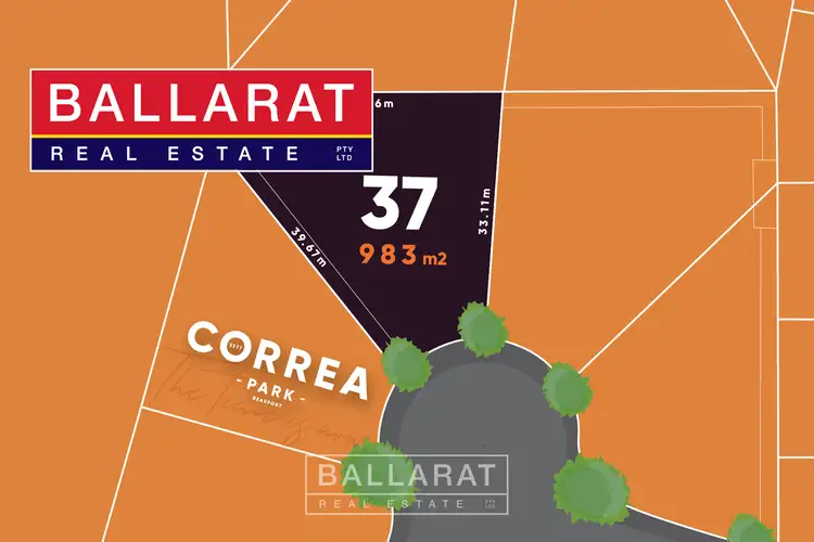 Main view of Homely land listing, Lot 37 Eucalyptus Court, Beaufort VIC 3373