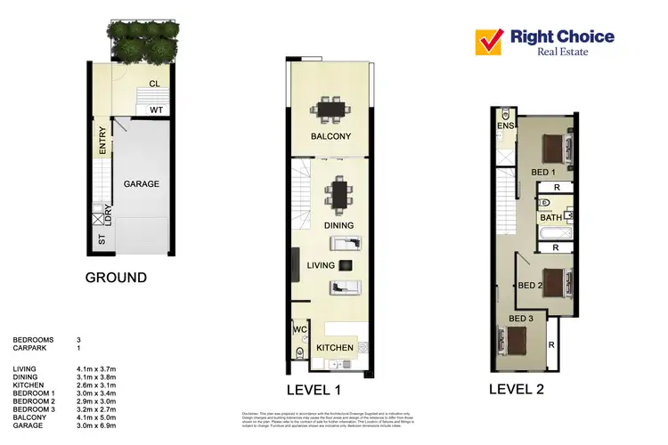 Third view of Homely townhouse listing, 3/27-29 Baan Baan Street, Dapto NSW 2530
