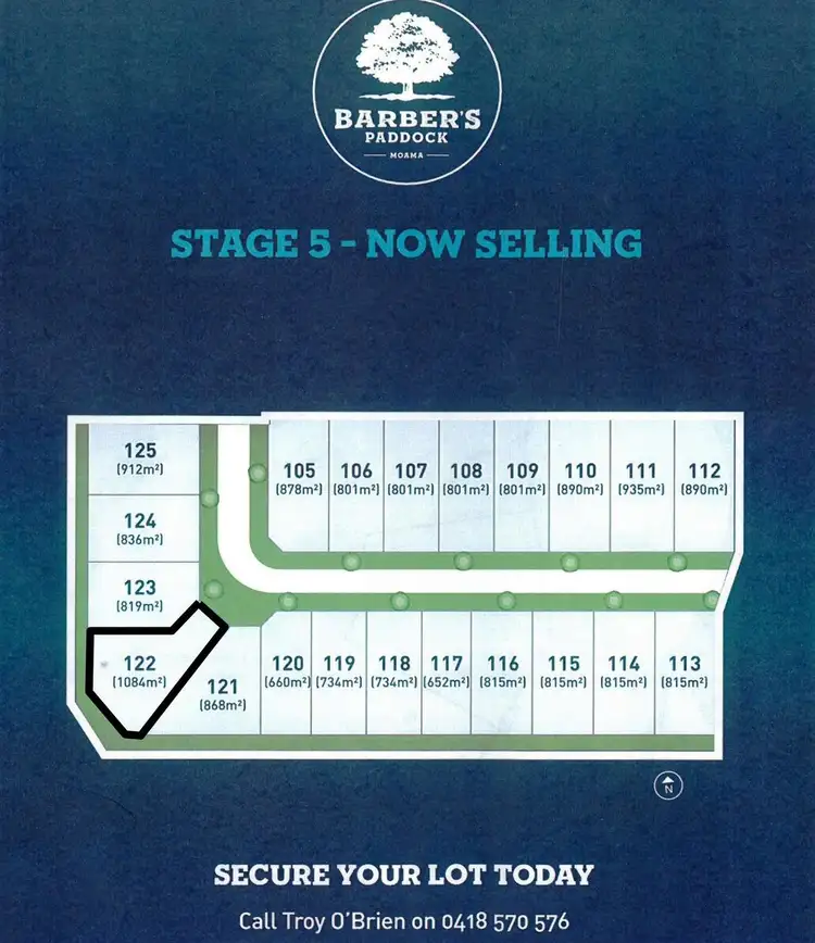 LOT Lot 122 Emmylou Place, Moama NSW 2731