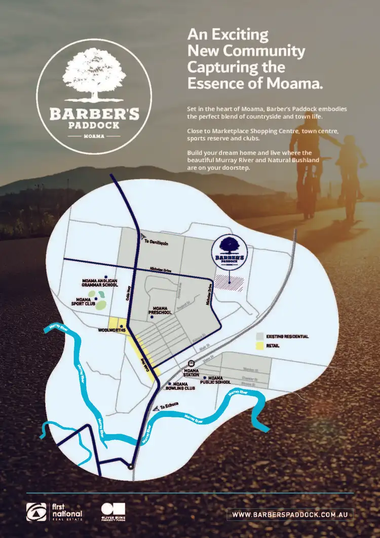 Second view of Homely land listing, LOT Lot 118 Emmylou Place, Barber's Paddock Place, Moama NSW 2731