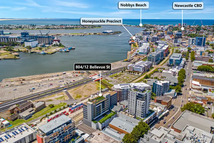 Sixth view of Homely apartment listing, 804/12 Bellevue Street, Newcastle West NSW 2302