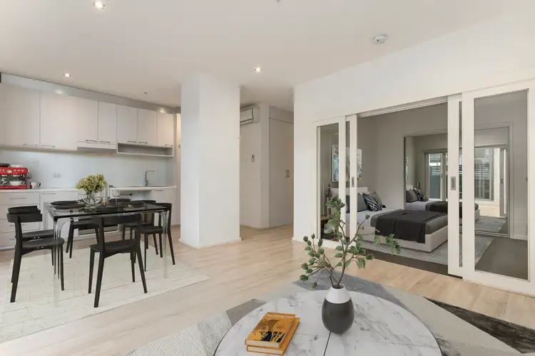Third view of Homely apartment listing, 405/187 Boundary Road, North Melbourne VIC 3051
