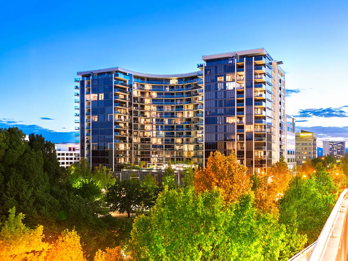 Main view of Homely apartment listing, 1401/240 Bunda Street, City ACT 2601