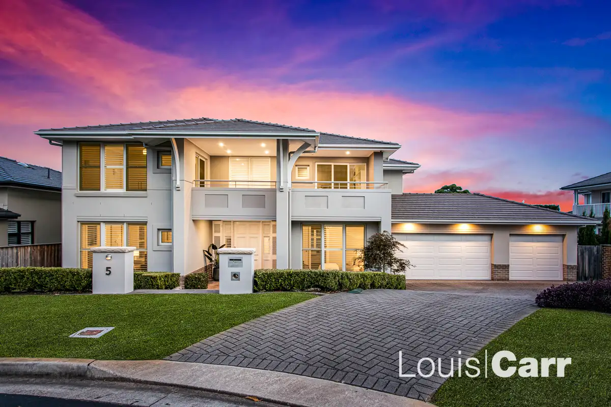 Main view of Homely house listing, 5 Kingscott Place, Castle Hill NSW 2154