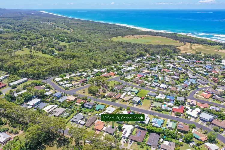 Main view of Homely house listing, 59 Coral Street, Corindi Beach NSW 2456