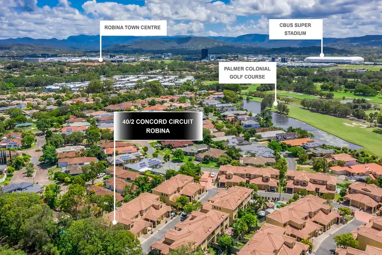 Second view of Homely townhouse listing, 40/2 Concord Circuit, Robina QLD 4226