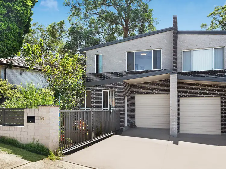 Main view of Homely semi-detached listing, 53 Evans Road, Telopea NSW 2117