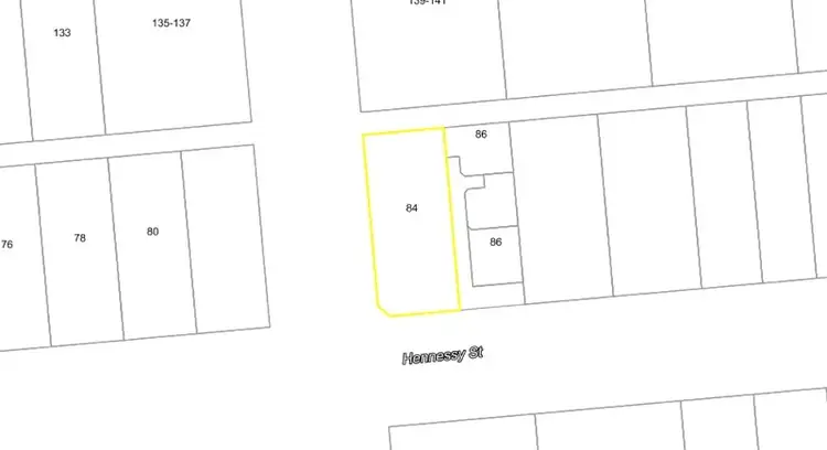 Main view of Homely land listing, 84 Hennessy Street, Tocumwal NSW 2714