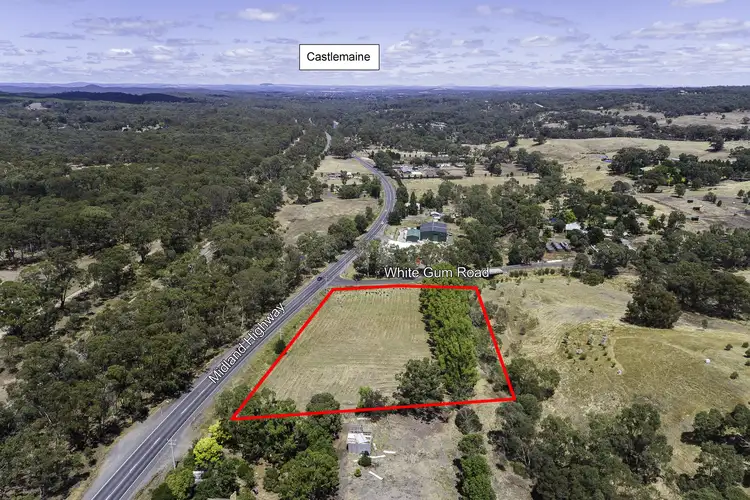 Main view of Homely land listing, 8821 Midland Highway, Barkers Creek VIC 3451