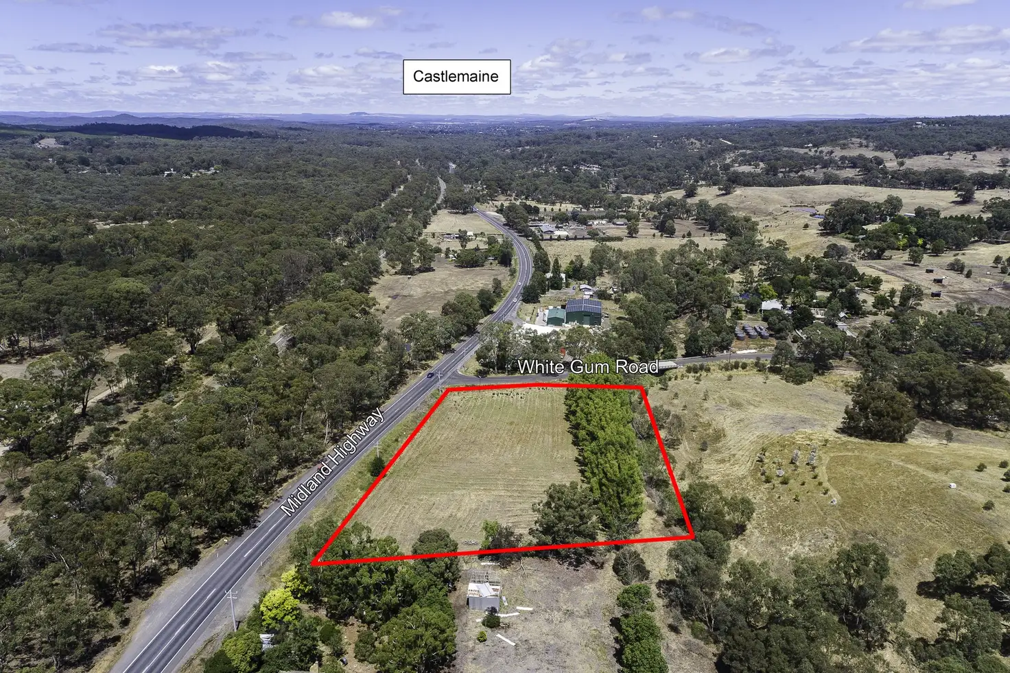 Main view of Homely land listing, 8821 Midland Highway, Barkers Creek VIC 3451