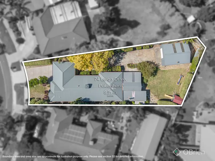 Main view of Homely house listing, 74 Leigh Drive, Pakenham VIC 3810