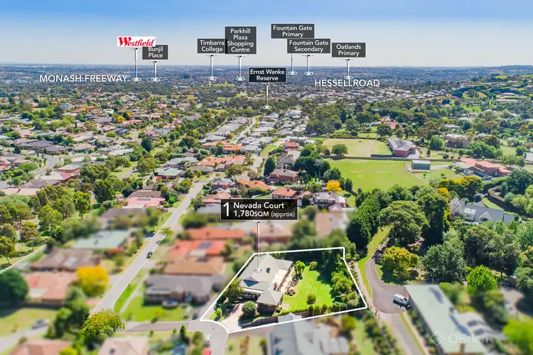 Second view of Homely house listing, 1 Nevada Court, Berwick VIC 3806