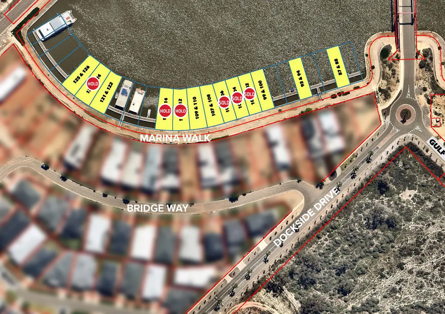 Main view of Homely land listing, LOT 121M & 122, 87-126 Marina Walk, Mildura VIC 3500