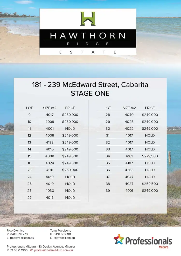 Second view of Homely land listing, LOT 36, 181-239 Mcedward Street, Cabarita VIC 3505