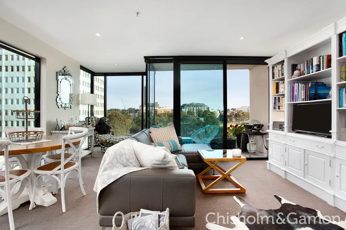 Main view of Homely apartment listing, 607/83 Queens Road, Melbourne VIC 3004