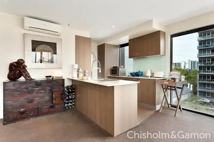 Second view of Homely apartment listing, 607/83 Queens Road, Melbourne VIC 3004