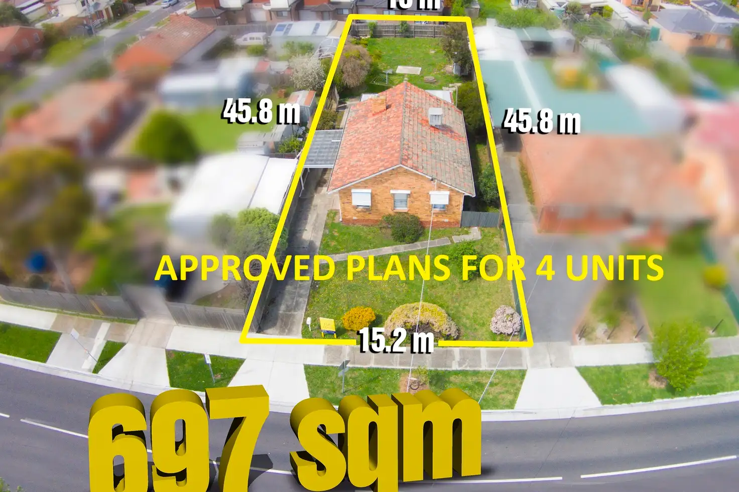 Main view of Homely land listing, 148 Langton Street, Jacana VIC 3047