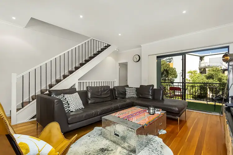 Second view of Homely townhouse listing, 208 Stockmans Way, Kensington VIC 3031