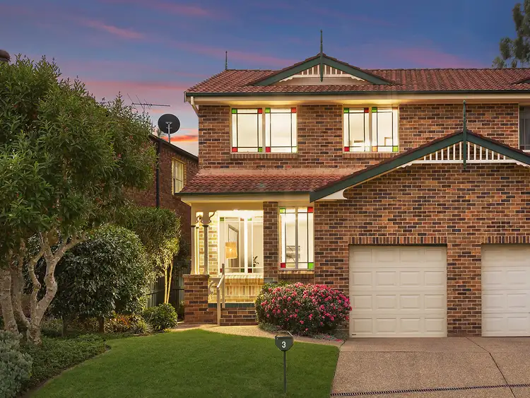 Main view of Homely semi-detached listing, 3 Blue Gum Drive, East Ryde NSW 2113