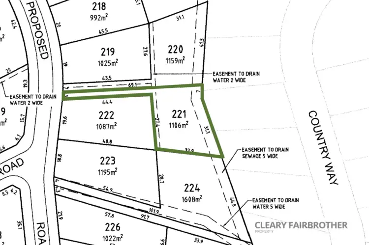 Second view of Homely land listing, LOT 221, 11 Gell Place, Abercrombie NSW 2795