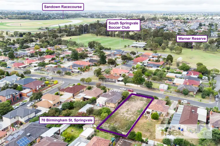 Third view of Homely land listing, 70 Birmingham Street, Springvale VIC 3171