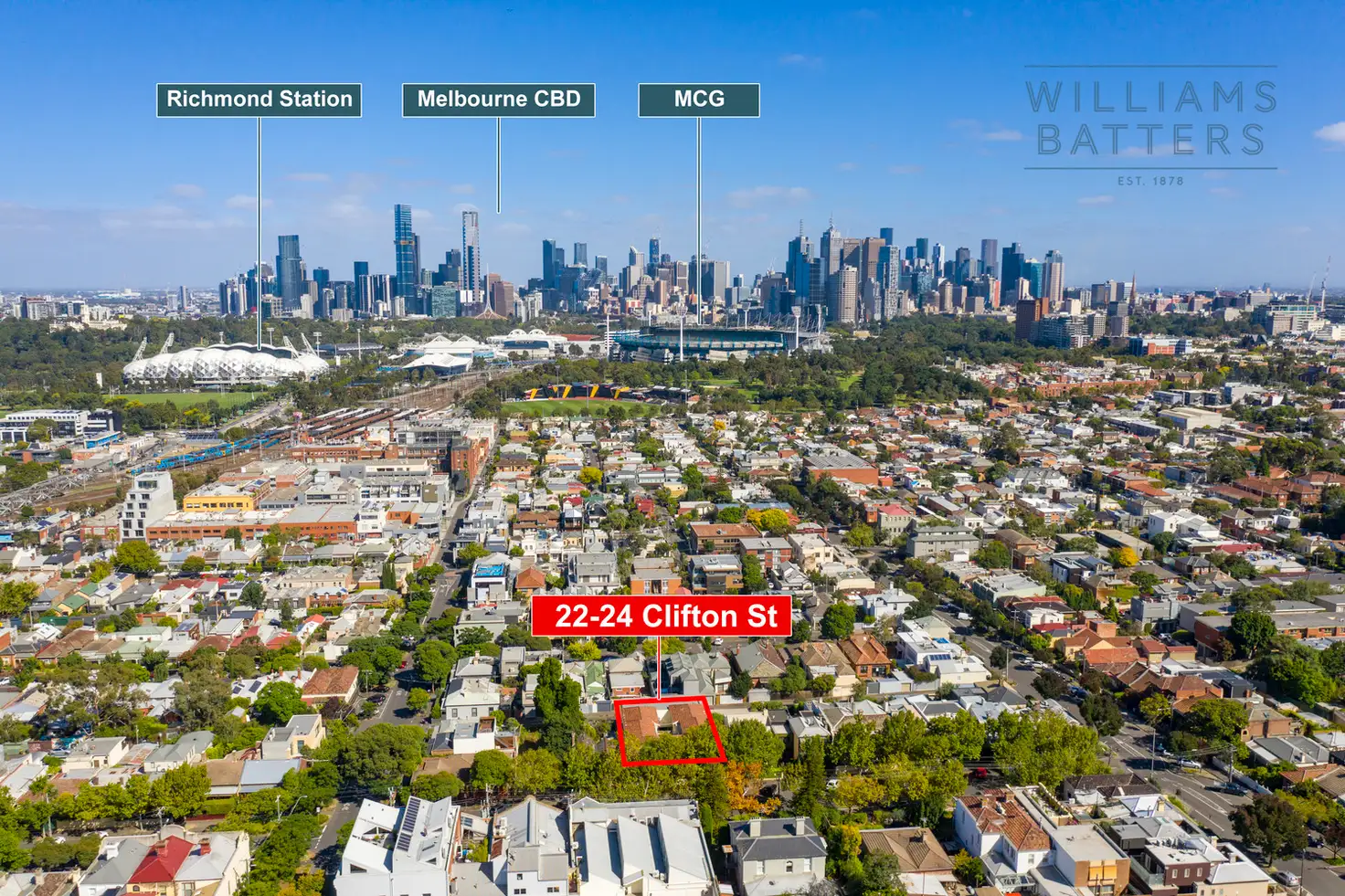 Main view of Homely block of units listing, 22-24 Clifton Street, Richmond VIC 3121