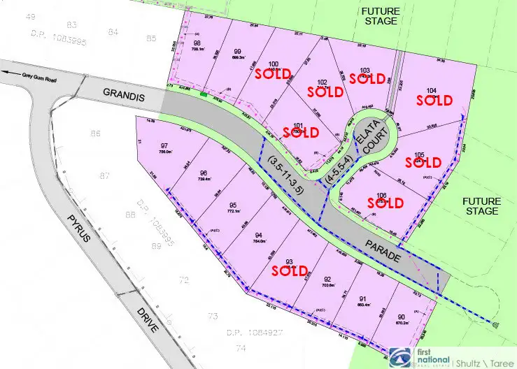 Third view of Homely land listing, LOT 94 Grandis Parade, Taree NSW 2430