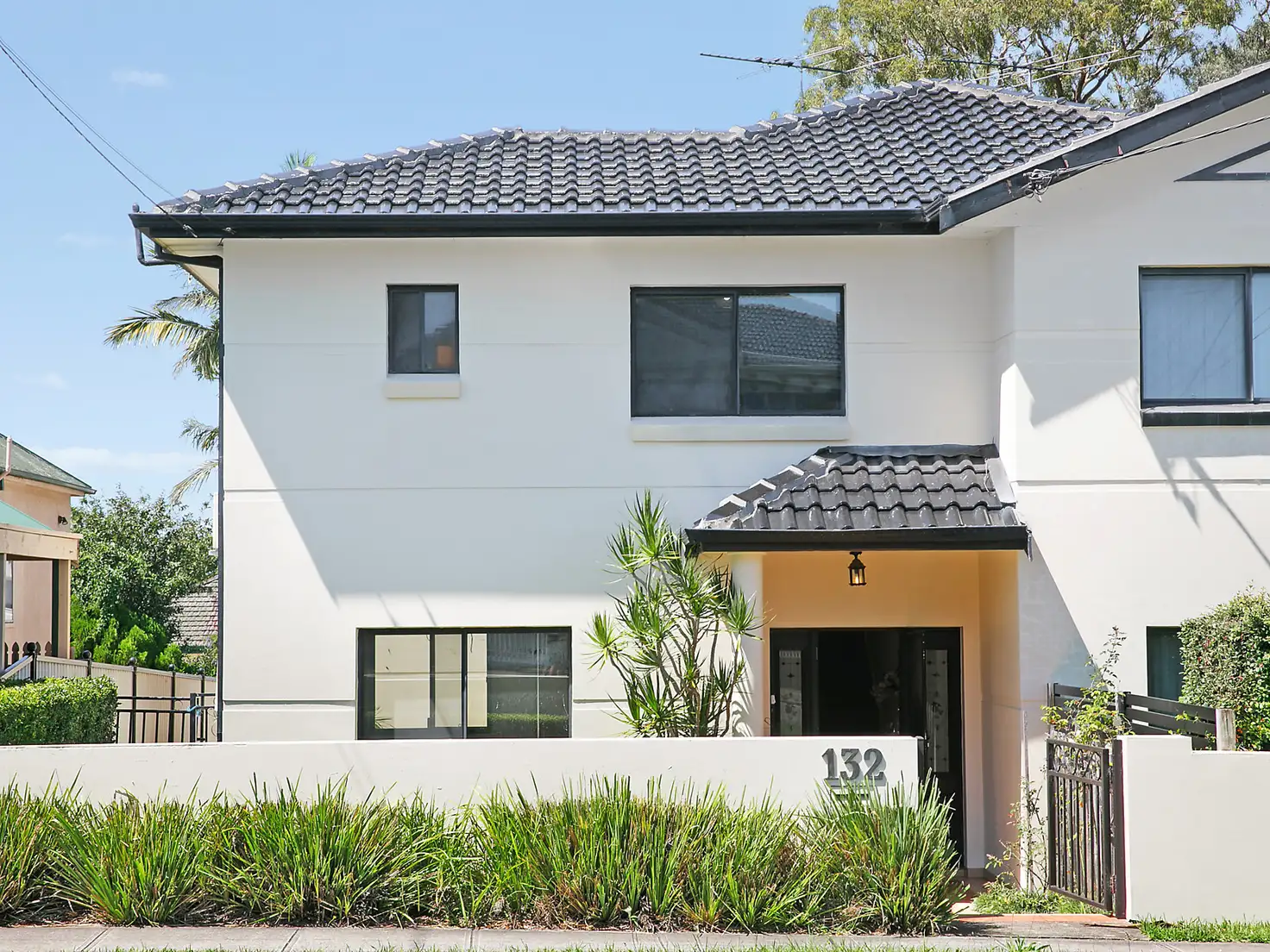 Main view of Homely semi-detached listing, 132 Hillcrest Avenue, Hurstville Grove NSW 2220