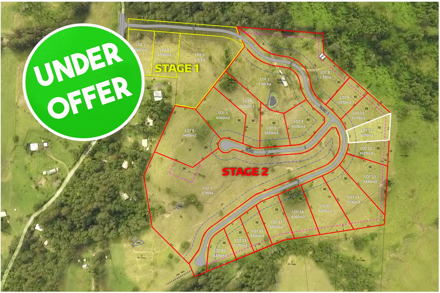Main view of Homely land listing, LOT 11, 198 Gungas Road, Nimbin NSW 2480