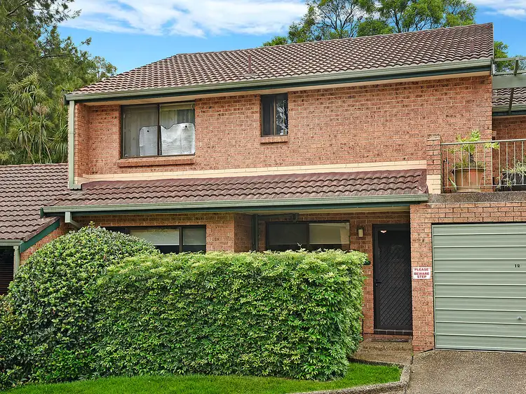 Main view of Homely townhouse listing, 12/11 Busaco Road, Marsfield NSW 2122