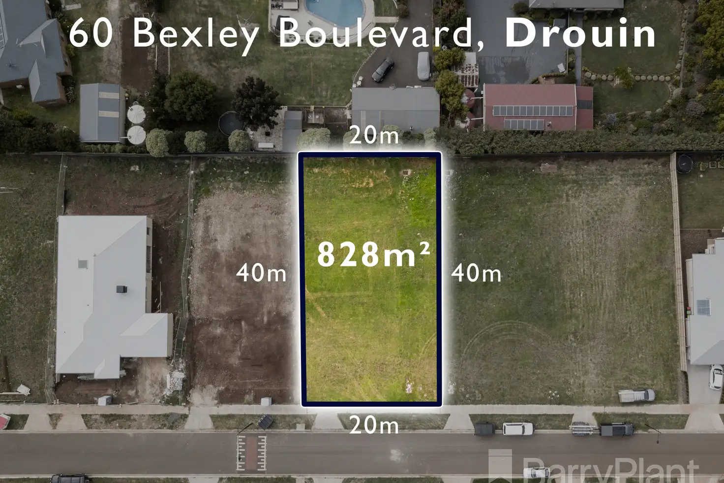 Main view of Homely land listing, 60 Bexley Boulevard, Drouin VIC 3818