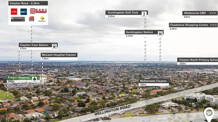 Fourth view of Homely apartment listing, 12/1927-1929 Dandenong Road, Clayton VIC 3168